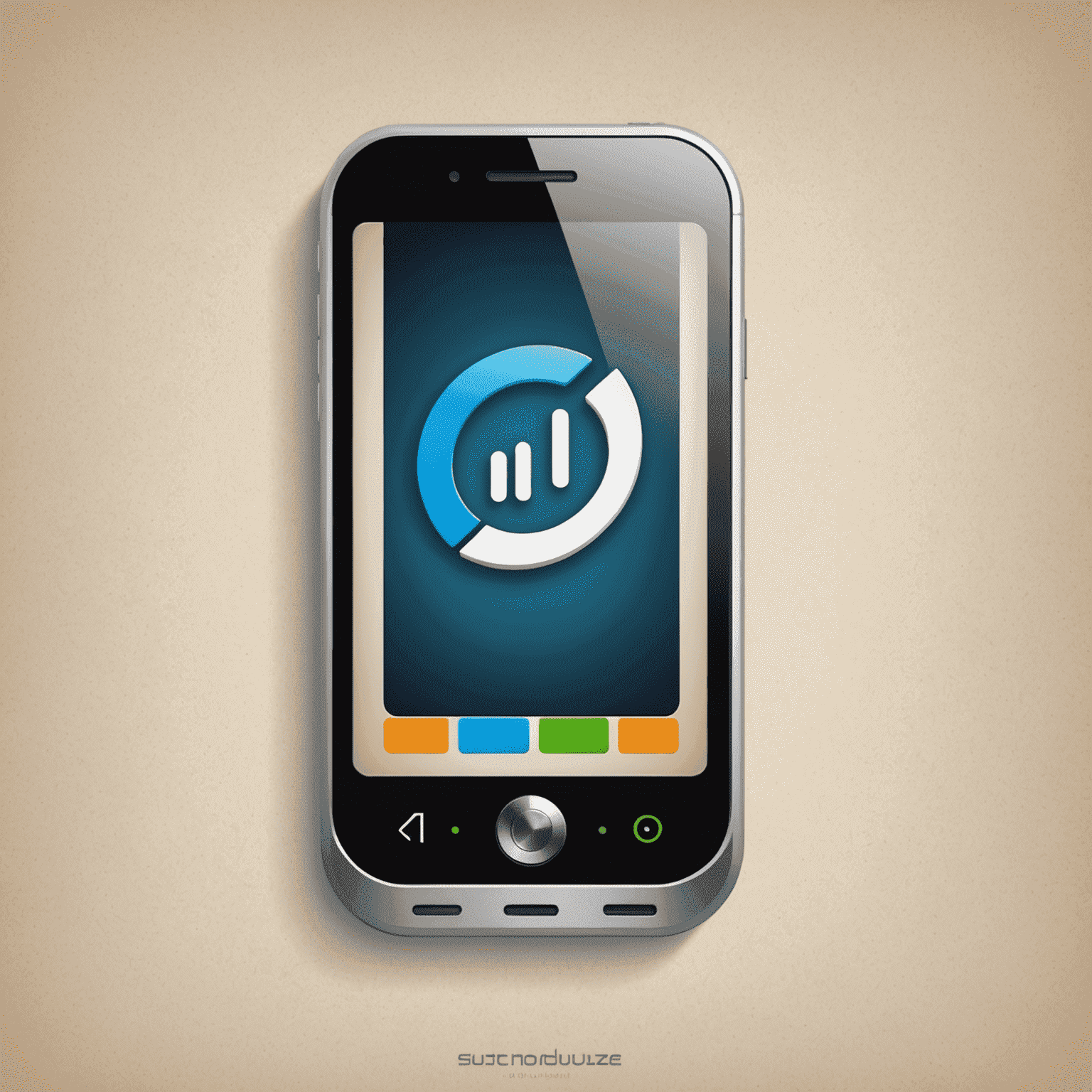 mobiduze_com logo featuring a stylized mobile phone icon with signal bars