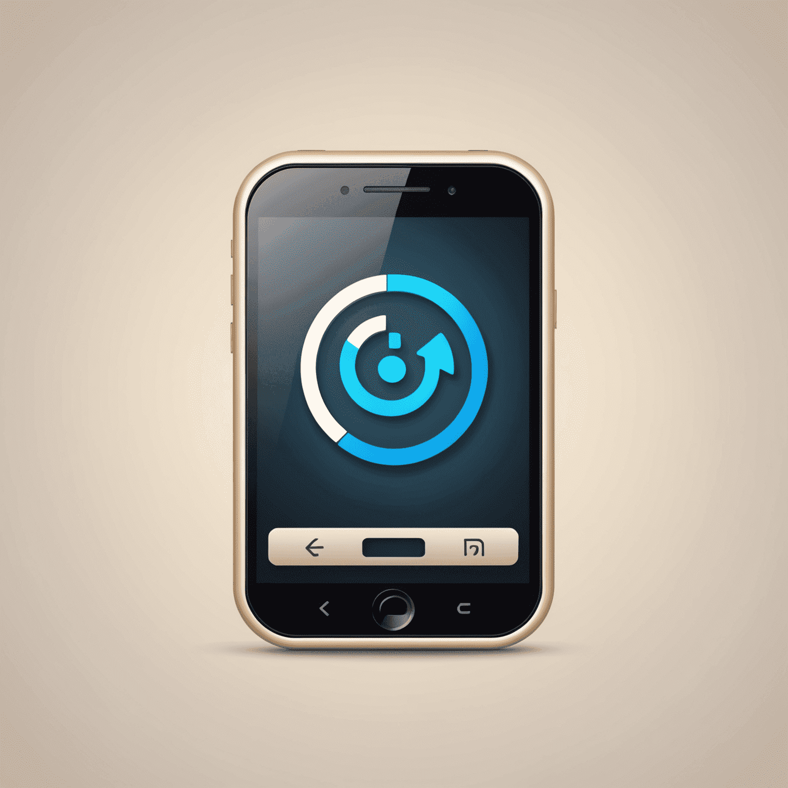 mobiduze_com logo featuring a stylized mobile phone icon with signal bars