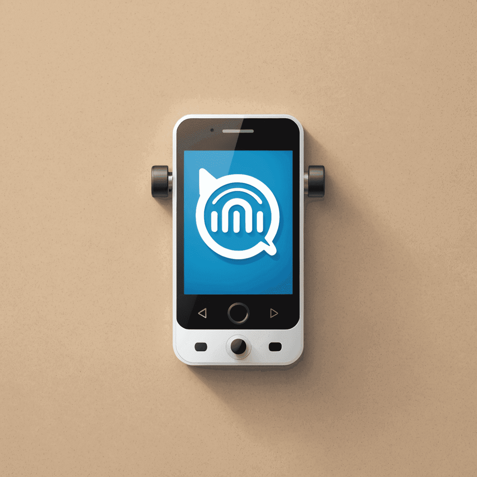 mobiduze_com logo featuring a stylized mobile phone icon with signal bars
